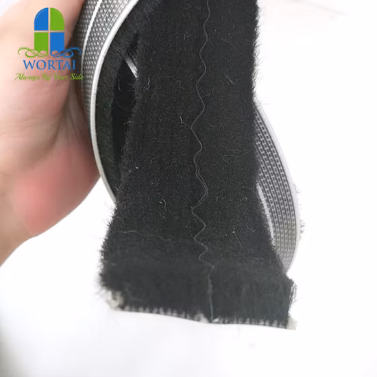 Brush Weather Stripping Self Adhesive Pile Sealing Windproof Strip for Sliding Door Window Gasket