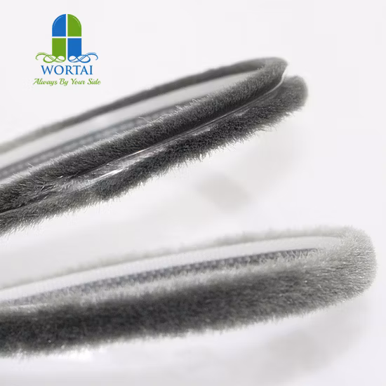 Wool Pile Weather Strip with Fin